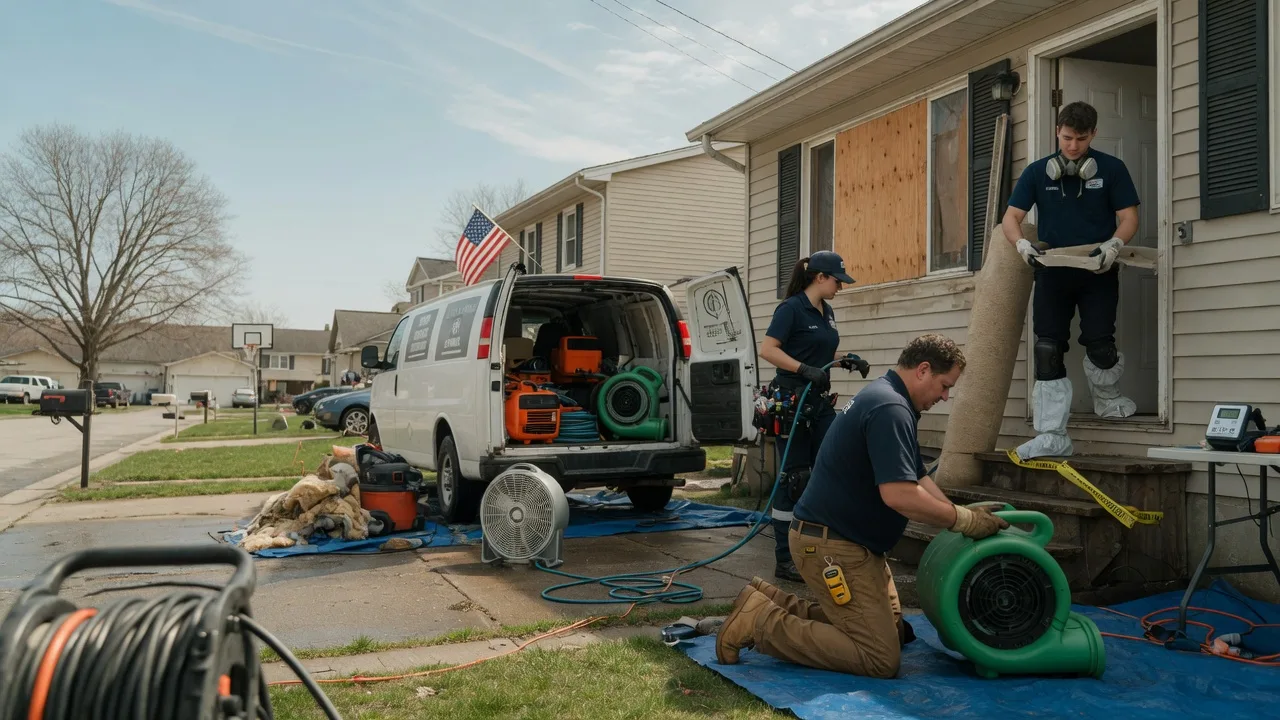 Water Damage Restoration in Riceville, IA near me